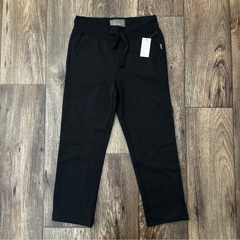 Eddie Bauer Sport Sweatpants Girls Kids Size 7 Black